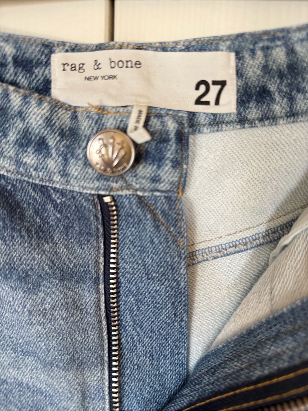 Rag and Bone Miramar Terry Sofie wide-leg pants Size 27 - Picture 5 of 9